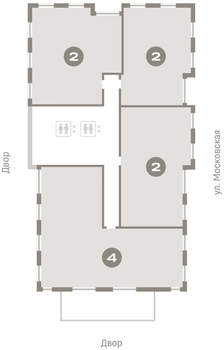 4-к квартира, вторичка, 175м2, 17/24 этаж