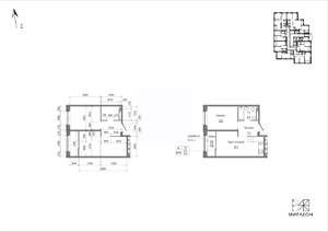 1-к квартира, вторичка, 40м2, 24/26 этаж