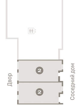 2-к квартира, вторичка, 97м2, 1/9 этаж
