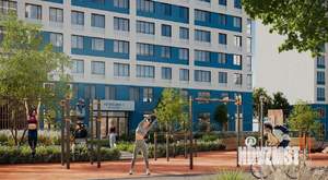 3-к квартира, строящийся дом, 47м2, 22/27 этаж