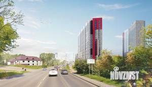 Студия квартира, строящийся дом, 23м2, 25/27 этаж