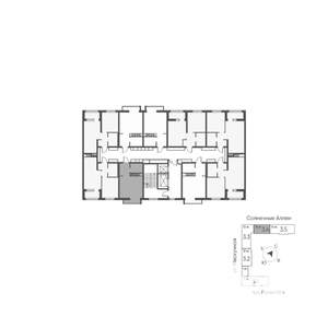 Студия квартира, вторичка, 26м2, 11/11 этаж