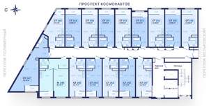 Студия квартира, вторичка, 36м2, 17/27 этаж