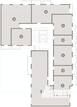 1-к квартира, вторичка, 44м2, 3/16 этаж