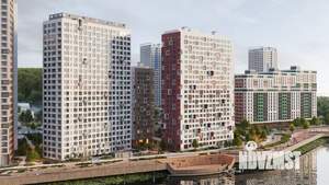 1-к квартира, вторичка, 34м2, 12/24 этаж
