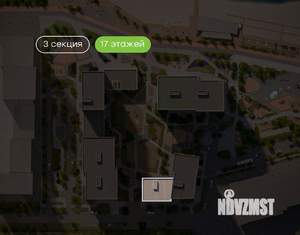 2-к квартира, вторичка, 58м2, 15/17 этаж