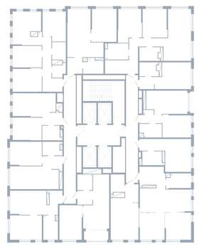 2-к квартира, вторичка, 36м2, 30/32 этаж
