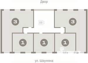 3-к квартира, вторичка, 83м2, 4/7 этаж