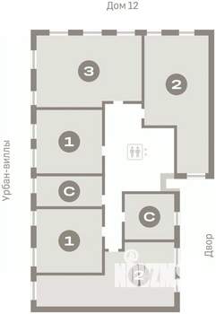 Студия квартира, вторичка, 27м2, 6/8 этаж