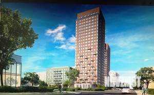 1-к квартира, вторичка, 43м2, 9/23 этаж