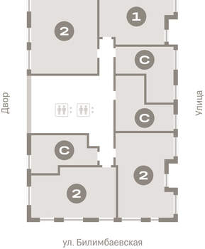 Студия квартира, вторичка, 35м2, 11/25 этаж