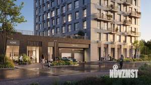 2-к квартира, строящийся дом, 41м2, 17/32 этаж