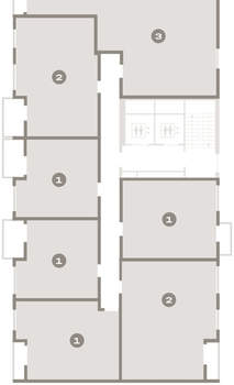 3-к квартира, вторичка, 106м2, 9/16 этаж