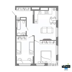3-к квартира, вторичка, 67м2, 5/32 этаж