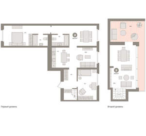 2-к квартира, вторичка, 143м2, 7/16 этаж