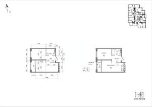 1-к квартира, вторичка, 40м2, 11/26 этаж