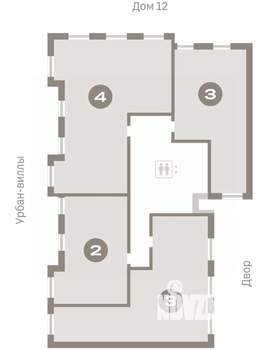 4-к квартира, вторичка, 209м2, 8/8 этаж