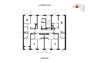 1-к квартира, вторичка, 43м2, 13/25 этаж