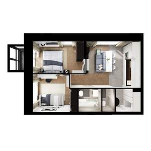2-к квартира, вторичка, 49м2, 20/24 этаж