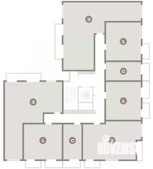3-к квартира, вторичка, 94м2, 6/9 этаж