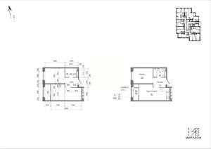 1-к квартира, вторичка, 40м2, 25/26 этаж