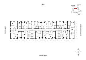 3-к квартира, вторичка, 76м2, 6/31 этаж