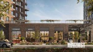 3-к квартира, строящийся дом, 57м2, 17/25 этаж