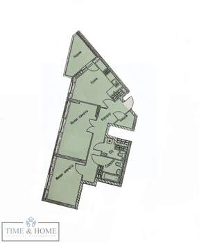 2-к квартира, вторичка, 66м2, 21/25 этаж