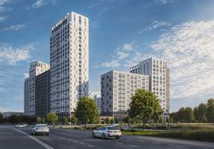 1-к квартира, вторичка, 46м2, 23/25 этаж