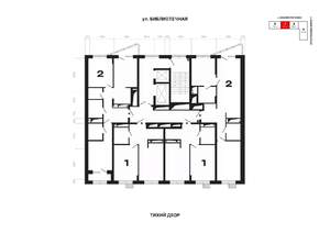 2-к квартира, вторичка, 62м2, 16/25 этаж
