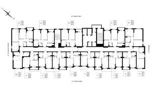 2-к квартира, строящийся дом, 57м2, 14/24 этаж