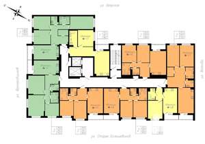2-к квартира, вторичка, 72м2, 7/12 этаж