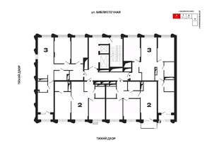 3-к квартира, вторичка, 84м2, 10/25 этаж