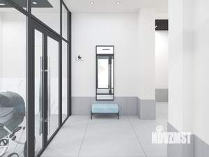 1-к квартира, строящийся дом, 40м2, 21/22 этаж