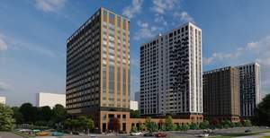 1-к квартира, строящийся дом, 49м2, 10/16 этаж