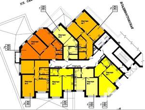 2-к квартира, вторичка, 68м2, 2/24 этаж