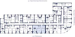 2-к квартира, вторичка, 59м2, 2/26 этаж