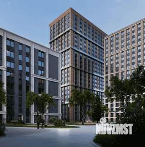 2-к квартира, строящийся дом, 56м2, 5/25 этаж