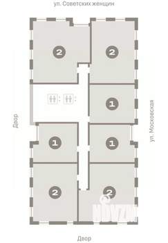 1-к квартира, вторичка, 51м2, 15/17 этаж