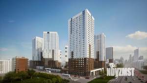 2-к квартира, вторичка, 52м2, 5/25 этаж