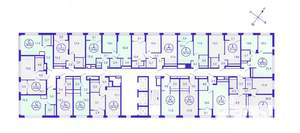1-к квартира, вторичка, 36м2, 25/28 этаж