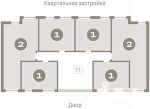 1-к квартира, вторичка, 40м2, 3/7 этаж