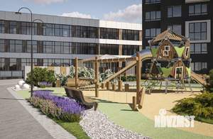 3-к квартира, строящийся дом, 75м2, 18/26 этаж