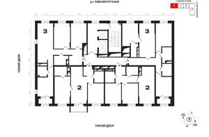 2-к квартира, вторичка, 64м2, 8/25 этаж
