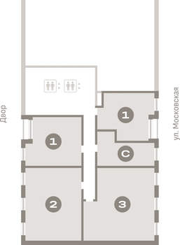 1-к квартира, вторичка, 47м2, 15/24 этаж