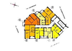 2-к квартира, вторичка, 66м2, 11/24 этаж