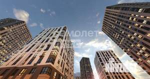 1-к квартира, строящийся дом, 32м2, 7/12 этаж