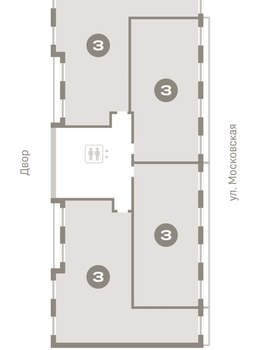 3-к квартира, вторичка, 157м2, 7/24 этаж