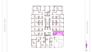 1-к квартира, вторичка, 38м2, 22/25 этаж
