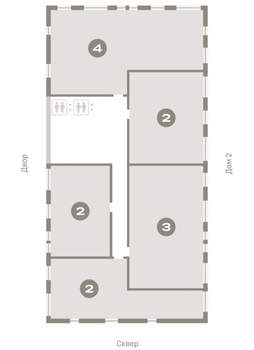 3-к квартира, вторичка, 103м2, 17/17 этаж